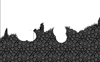 Pommitus atari screenshot